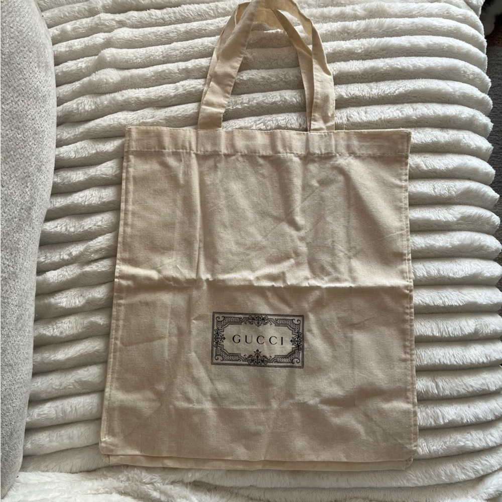 Authentic Gucci Cloth Dust Bag Tote